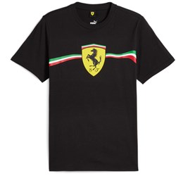 Puma - Mens Ferrari Race Big Shield Heritage T-Shirt
