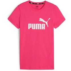 Puma - Womens Ess+ Metallic Logo T-Shirt