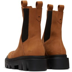 Toms Rowan Leather Women's Black Boots - US 6