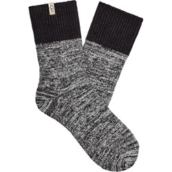 Ugg - Womens Rib Knit Slouchy Quarter Socks