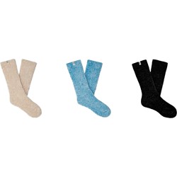 Ugg - Womens Leda Sparkle 3 Pack Socks