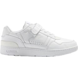 Lacoste - Mens T-Clip Velcro Leather Sneakers