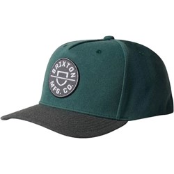Brixton - Unisex Crest C Mp Snapback Hat