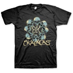 8 Kalacas - Mens Skull T-Shirt