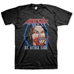 Anthrax - Mens Us Attack T-Shirt