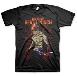 Five Finger Death Punch - Mens Patriotic T-Shirt