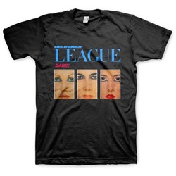 Human League - Mens Dare Black T-Shirt