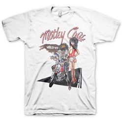 Motley Crue - Mens Alister Motorcycle 87 T-Shirt