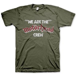 Motorhead - Mens Crew Military T-Shirt