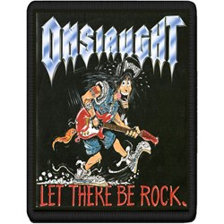 Onslaught - Unisex Let There Be Rock Patch