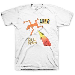 Ub40 - Mens Rat In The Kitchen White T-Shirt