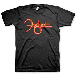 Foghat - Mens Yellow And Red Logo T-Shirt