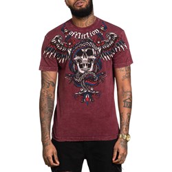 Affliction - Mens Poisonous Shadow Short Sleeve T-Shirt