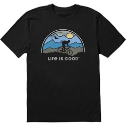 Life Is Good - Mens Beautiful Biking T-Shirt