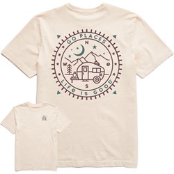 Life Is Good - Mens Go Places Camper Compass T-Shirt