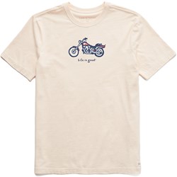 Life Is Good - Mens Motorcycle T-Shirt