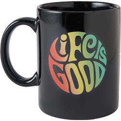 Life Is Good - Groovy Circle Mug