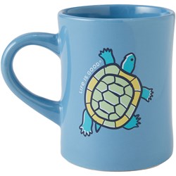 Life Is Good - Peace Turtles Mug