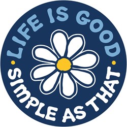 Life Is Good - Simple As That Daisy Magnets