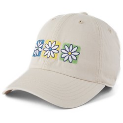 Life Is Good - Unisex Three Boxed Daisies Chill Cap