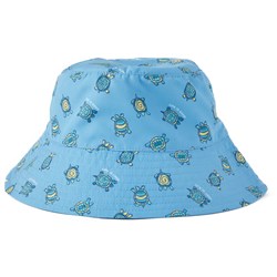 Life Is Good - Unisex Peace Turtle Pattern Bucket Hat