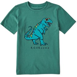 Life Is Good - Kids Rad Roarsome Dino T-Shirt
