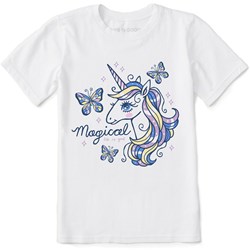 Life Is Good - Kids Unicorns And Butterflies T-Shirt