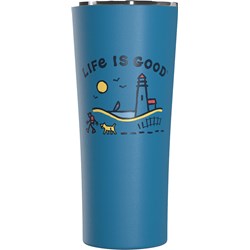 Life Is Good - Lighthouse Walk Tumbler Mug