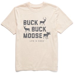Life Is Good - Mens Buck Buck Moose Camo T-Shirt