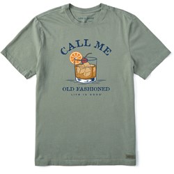 Life Is Good - Mens Call Me Old Fashioned T-Shirt