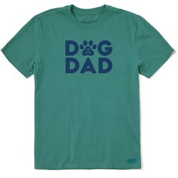 Life Is Good - Mens Dog Dad T-Shirt