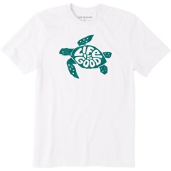 Life Is Good - Mens Groovy Turtle T-Shirt