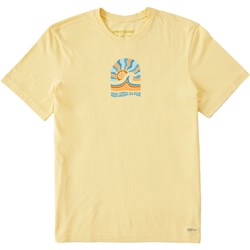 Life Is Good - Mens Here Comes The Sunshine Arch T-Shirt