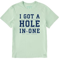 Life Is Good - Mens I Got A Hole In One T-Shirt
