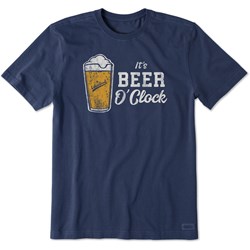 Life Is Good - Mens It'S Beer O'Clock T-Shirt