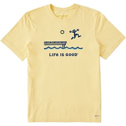 Life Is Good - Mens Jake Dock Jump T-Shirt