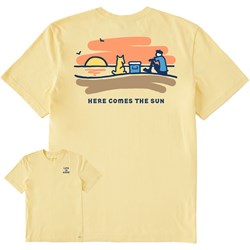Life Is Good - Mens Jake Rocket Sunset T-Shirt