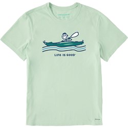 Life Is Good - Mens Kayak Jake T-Shirt