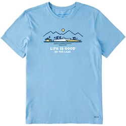 Life Is Good - Mens Boat Party T-Shirt