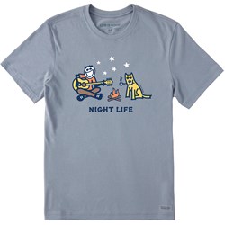 Life Is Good - Mens Night Life T-Shirt