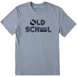 Life Is Good - Mens Old School Vinyl Cassette T-Shirt