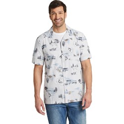 Life Is Good - Mens Outdoor Fishing Landscape Pattern Shirt