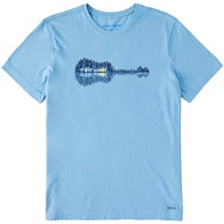 Life Is Good - Mens Pine Guitarscape T-Shirt