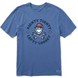 Life Is Good - Mens Righty Tighty Lefty Loosey T-Shirt