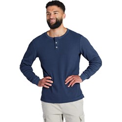 Life Is Good - Mens Solid Henley T-Shirt