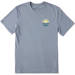 Life Is Good - Mens Sunset On The Water T-Shirt