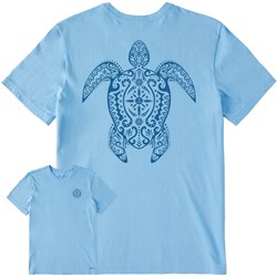 Life Is Good - Mens Tribal Turtle T-Shirt