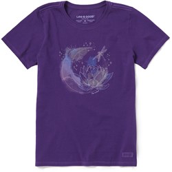 Life Is Good - Womens Celestial Dragonfly T-Shirt