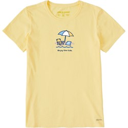 Life Is Good - Womens Enjoy The Tide T-Shirt