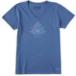Life Is Good - Womens Lotus Breathe T-Shirt